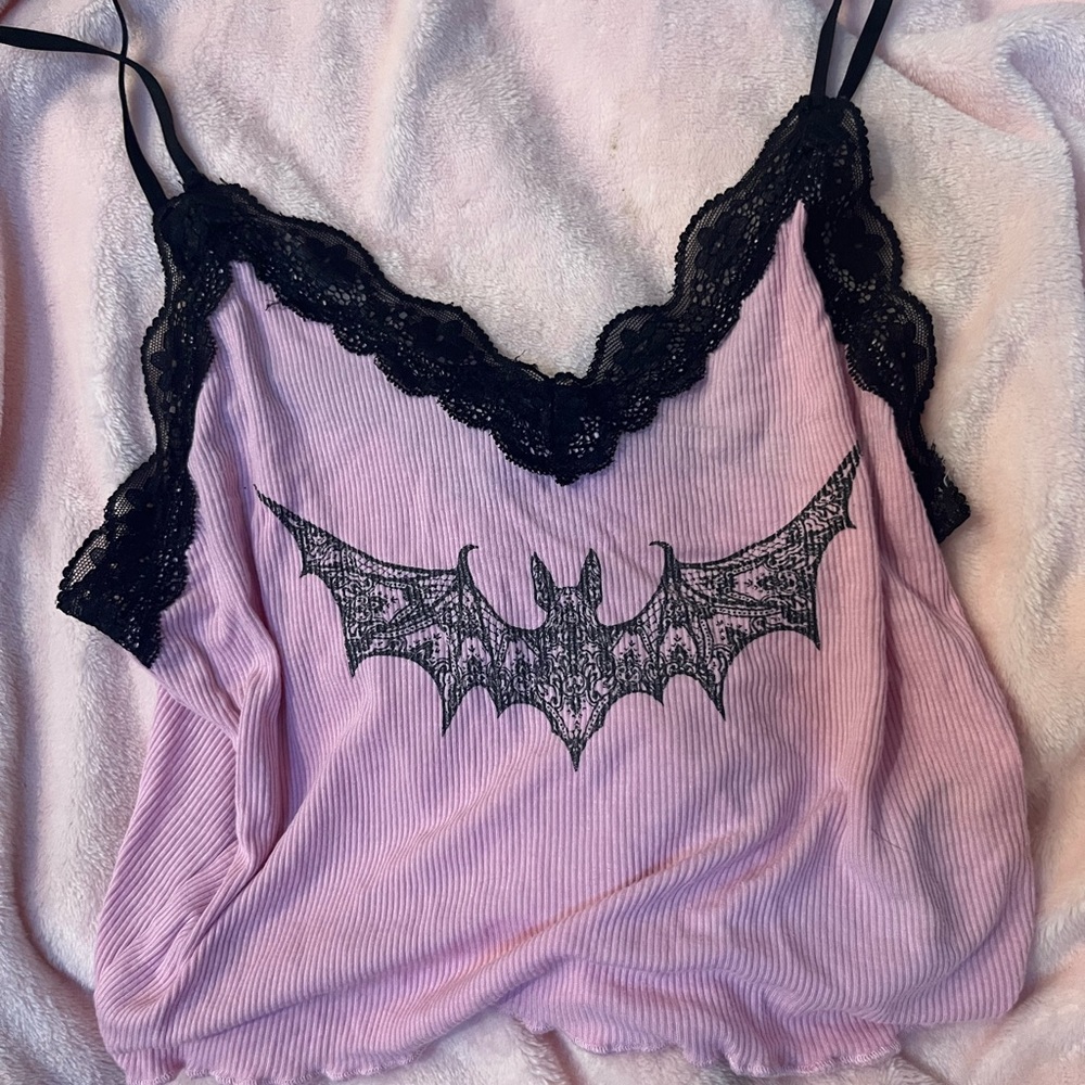 House of widow bat tank top